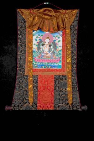 Exquisite Vajrasattva Thangka | Buddhist Art | Thangka Hand Painted | Vajrayana Buddhism